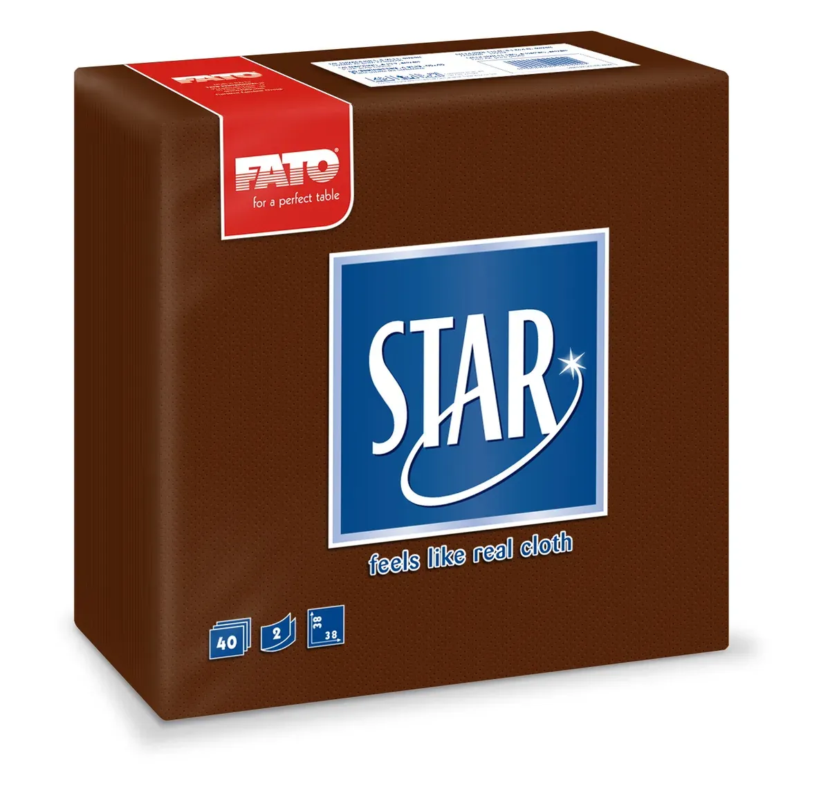 FATO STAR 38×38 KAPUCINO SALVETA 40/1