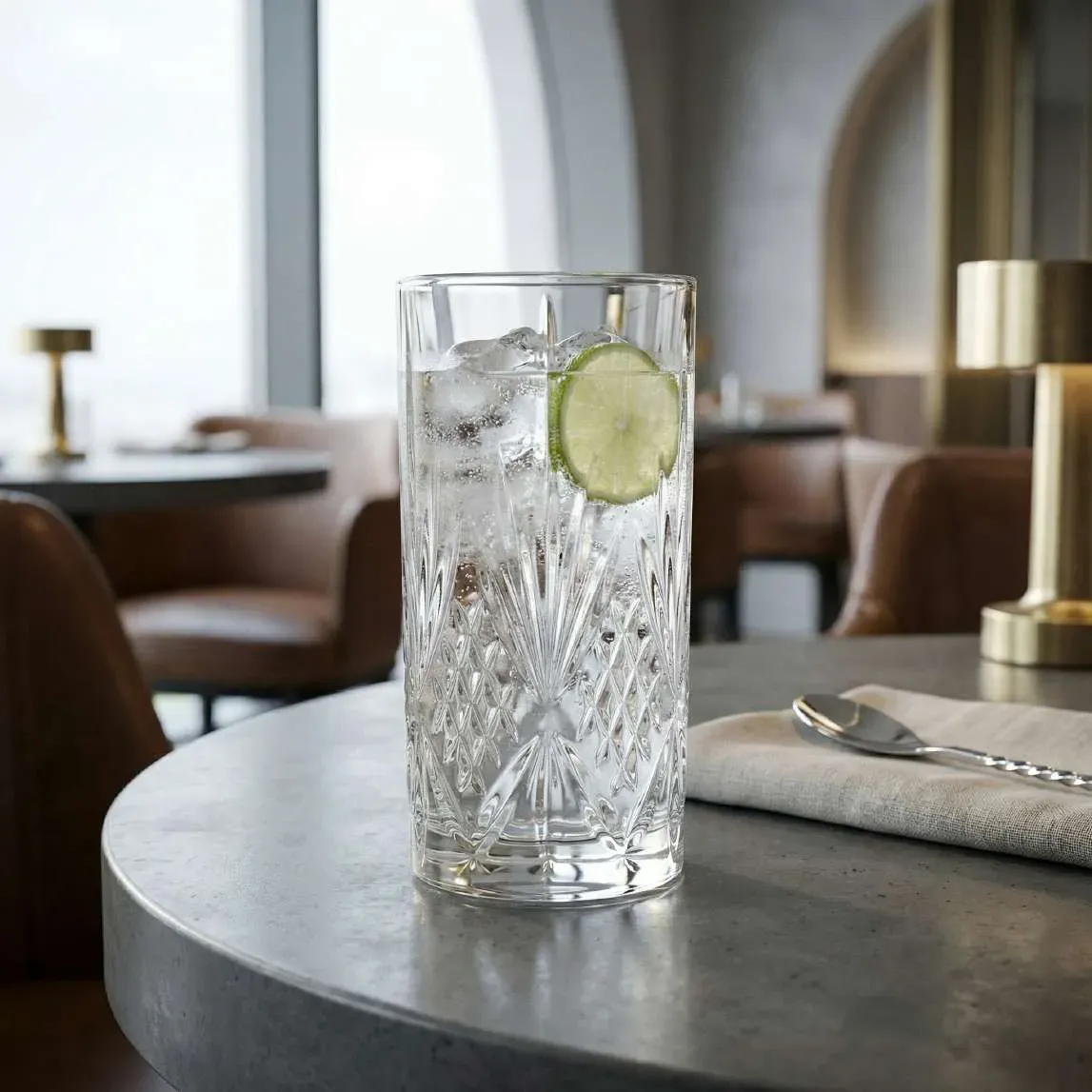 New York water glass 370ml