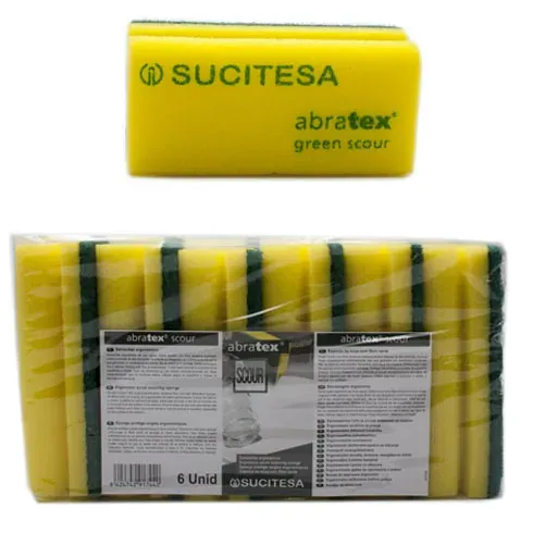 Sucitesa Abratex Green Scour 6/1