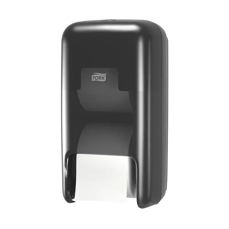 TORK T7 CORELESS DISPENZER ZA 2 ROLNE TOALET PAPIRA CRNI
