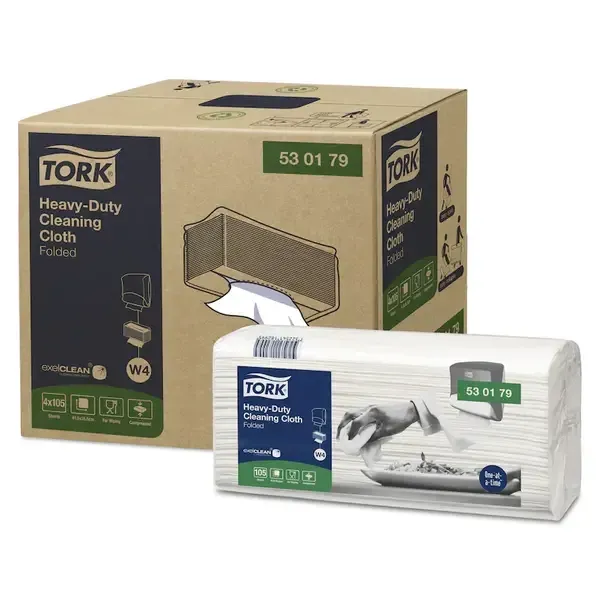 TORK W4 HEAVY-DUTY CLEANING CLOTH 105/1