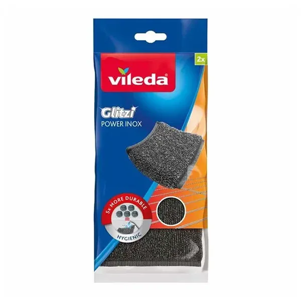 VILEDA GLITZI INOX POWER SUNĐER ABRAZIVNI 2/1